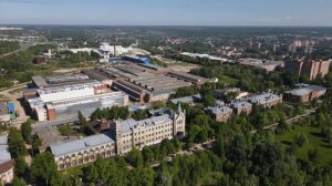 Егорьевск / Московская область / Аэросъемка города. 4K Drone footage /  Egorevsk / Moscow Oblast