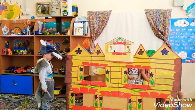 Инсценировка русской народной сказки "Теремок" в средней группе смотреть онлайн