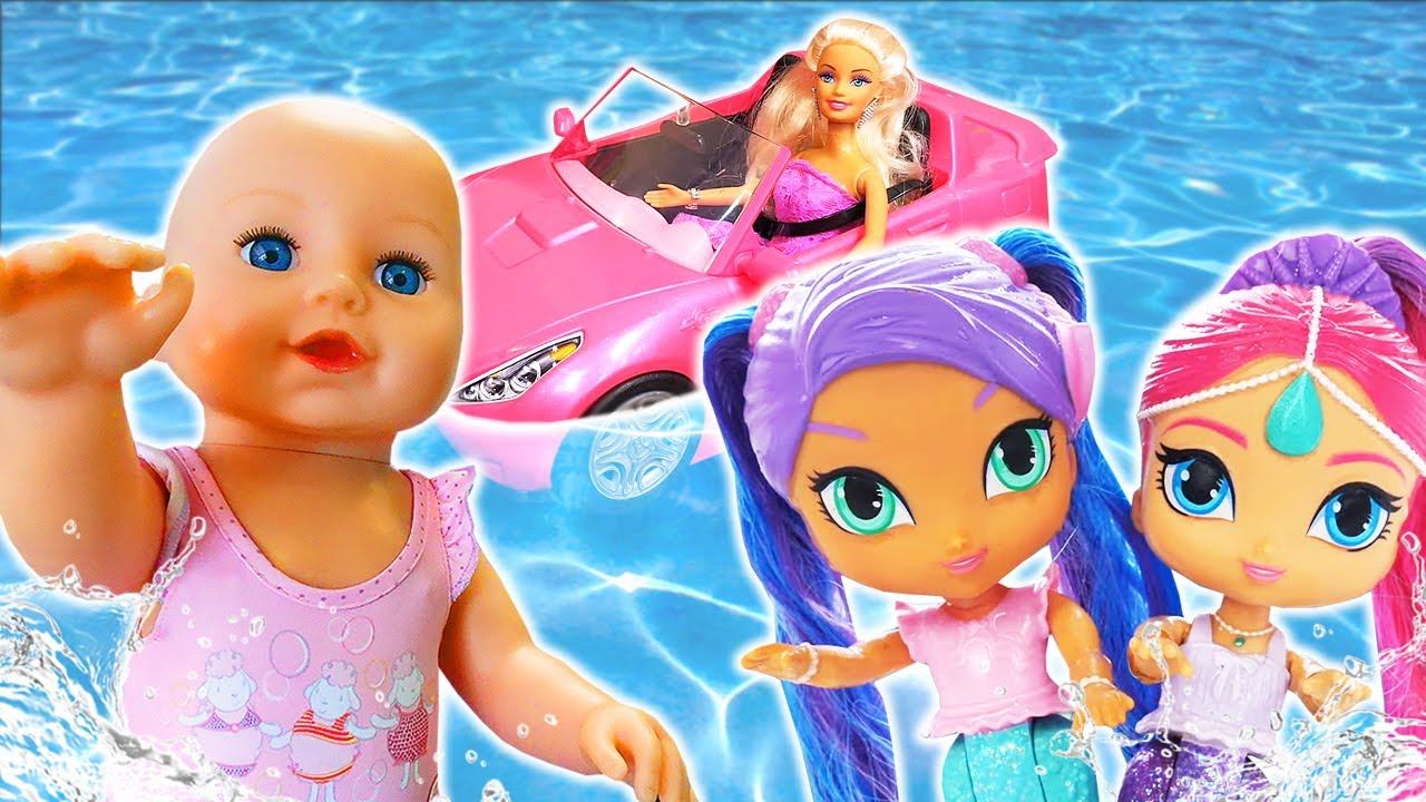 Barbie doll, baby dolls and mermaid dolls – Kids play toys & Funny videos for kids смотреть онлайн