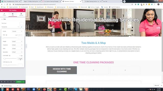 How to Design a Professional Cleaning Service Website in WordPress for FREE
