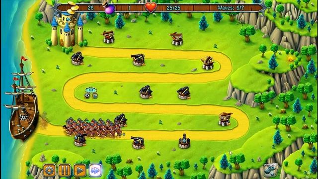 Medieval Defenders | HD Gameplay смотреть онлайн