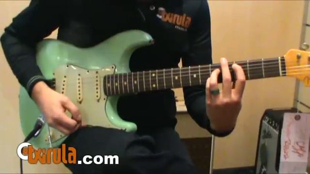 Fender 60 Strat Relic Surf Green смотреть онлайн