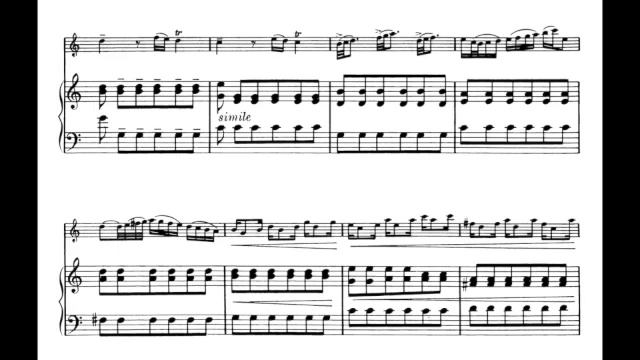 Vivaldi - Oboe Concerto in A minor, RV 461 (piano accompaniment) смотреть онлайн