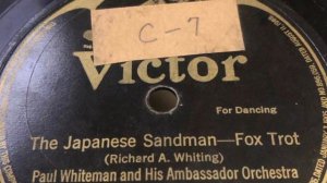 The Japanese Sandman - Paul Whiteman and His Ambassador Orchestra 1920