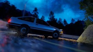 Toyota AE86 trueno drift Wallpaper Engine