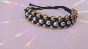 браслет с шариками своими руками.