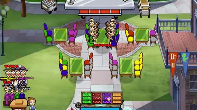 Diner Dash 5: BOOM! - Dinertown University Level 1 & 2 смотреть онлайн