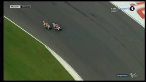 Dovizioso and Iannone Last turn crash incident