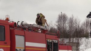 Пожарные ликвидировали условное возгорание в пассажирском самолёте