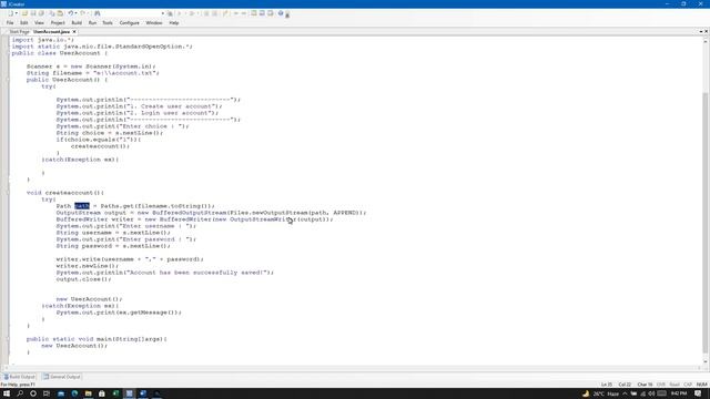 JAVA : LOGIN WITH TEXT FILE смотреть онлайн