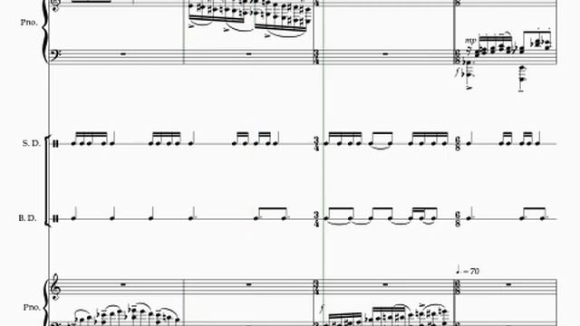 SUITE for TWO PIANOS, SNARE AND BASS DRUMS смотреть онлайн