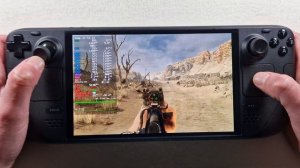 Metro Exodus on Steam Deck OLED with Steam OS 3.6