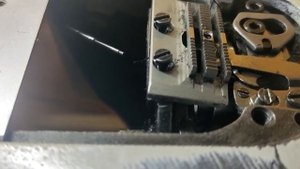 Обрезка нити Siruba (не обрезает нитки) часть 1.