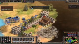 Age of Empires 2 Definitive Edition campaña Juana de Arco #4 gameplay no comentado