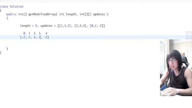 LeetCode 370. Range Addition смотреть онлайн