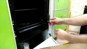 Настройка дверцы газовой духовки