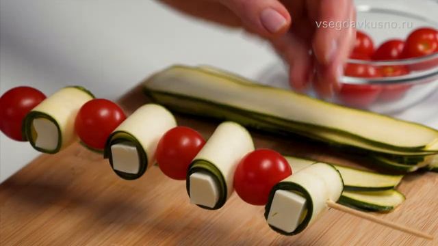 КАБАЧКИ ПО-НОВОМУ! Вкусно и эффектно! Рецепт от Всегда Вкусно!.mp4 смотреть онлайн