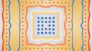 По мотивам народного орнамента. Бесплатный футаж. Зацикленное видео. 15