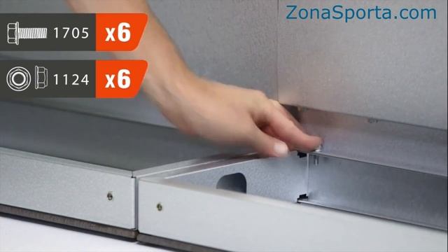 Монтаж теннисного стола Cornilleau 510M смотреть онлайн