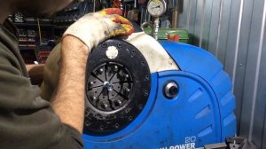 Обжим шланга РВД