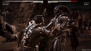 Mortal Kombat X - All X Ray Moves on Alien