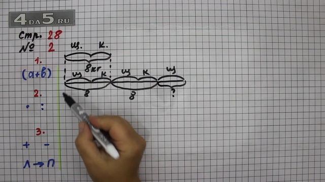 Страница 28 Задание 2 – Математика 3 класс Моро – Учебник Часть 1 смотреть онлайн