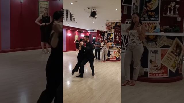 ✨Tango STEP: Barrida with Enrosque in Giro #tangostep #tango #tangoargentino #аргентинскоетанго