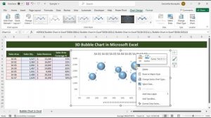 How to Create Bubble Chart with Three Variables in Excel