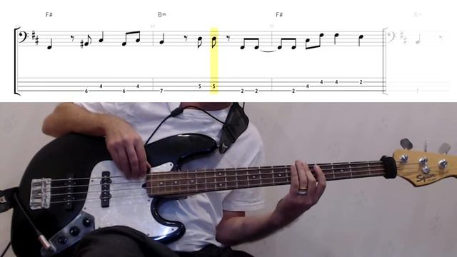 Corazón Espinado by Santana & Maná - Bass Cover (tablature & notation included)