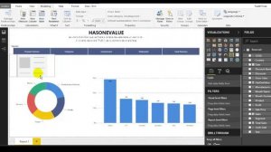 Power BI Como hacer etiquetas dinámicas con HasOneValue