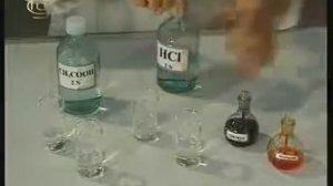 Химия 8 класс Опыты по химии  Действие растворов кислот на индикаторы