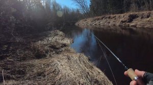 В поисках форели в апреле, теперь сломал свой авто по глупости.