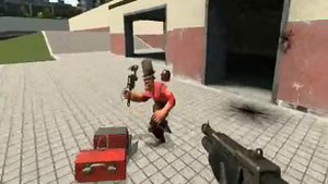 Обзоры модов Garrys mod 13 #3 Умные NPCs из team Fortress 2