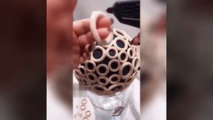 Декоративная ваза своими руками