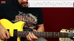 Как играть вступительный рифф Sweet Child O' Mine Guns'n'Roses