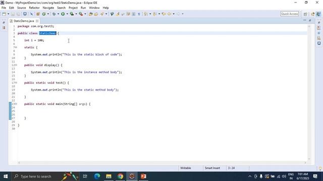 JAVA FAQ # 34 || Can we execute the code before main method in Java?
