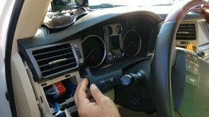 How to Remove Radio / Navigation / Display from Lexus LX570 2010 for Repair.