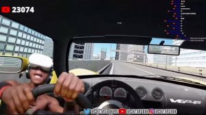 iShowSpeed PLAYS Assetto Corsa.. (ONLY CRASHING) ?
