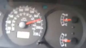пробный разгон киа спектры от1-180km/h