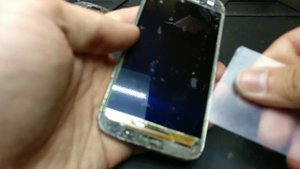 Galaxy S4 mini (GT-I9190).Отделение дисплея от стекла.Glass replacement (remove) prepare