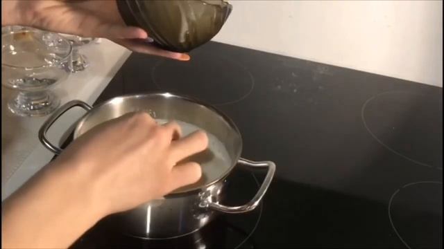 Ванильный пудинг за 7 минут. Готовим дома.