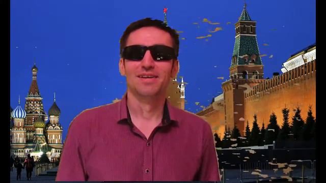 Первое пробное видео Хромакей