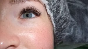 Наращивание ресниц. Первая моделька. Беличий эффект 2D