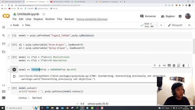 Tugas 2 Teknik Optimalisasi - Round Off Method смотреть онлайн