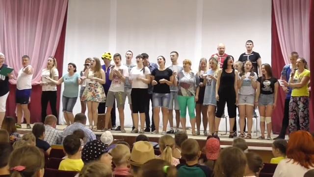 Орбита 2 смена 2016 Вечер знакомств Начальная песня От арки до бассейна смотреть онлайн