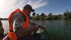 Ловля карася с лодки на кольцо. Дон. Мелиховская