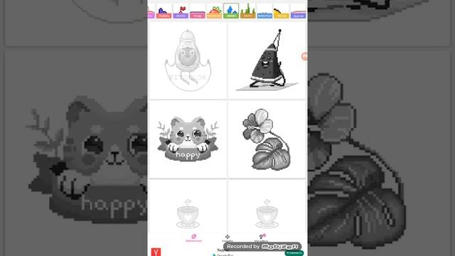 Обзор игры рисунки по цифрам. Мое первое видео. смотреть онлайн