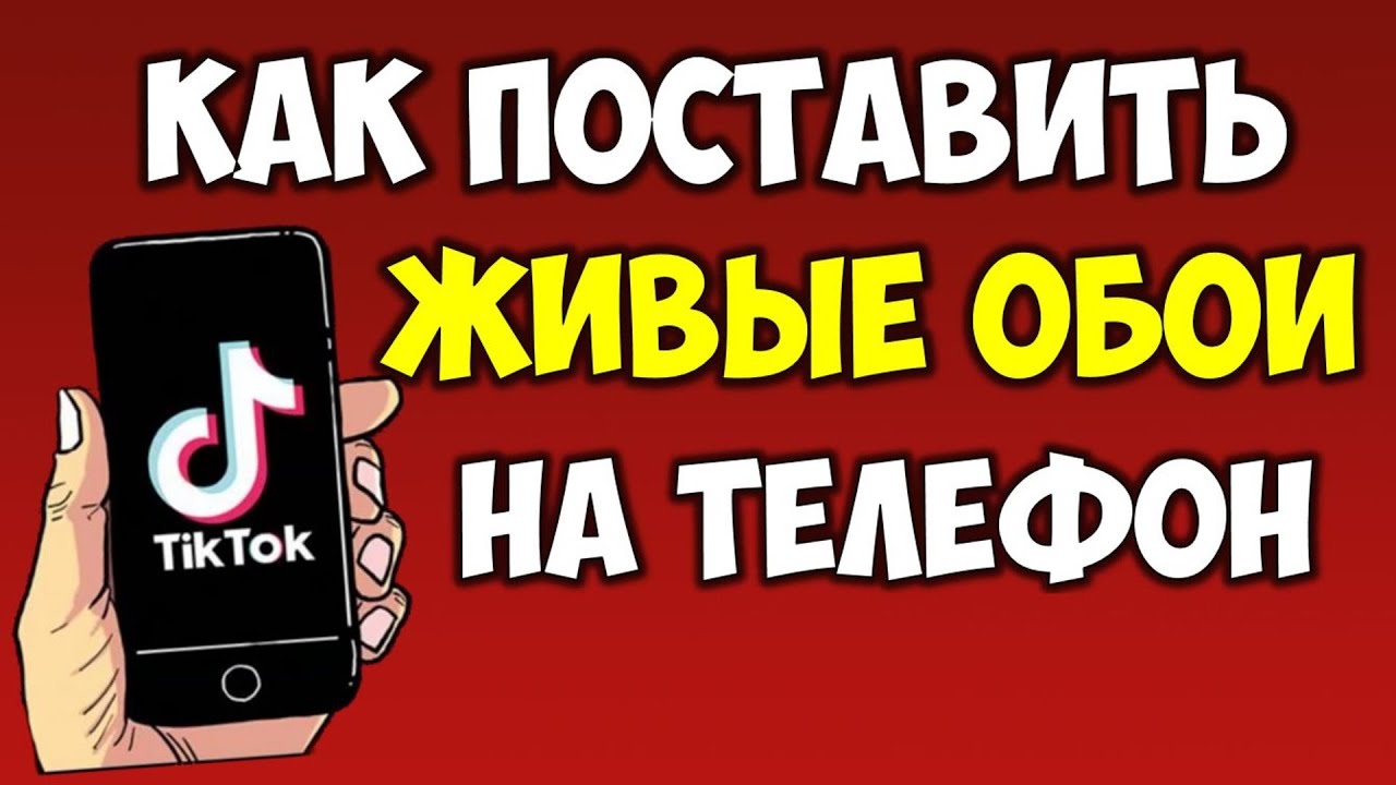 Как поставить\установить живые обои из Тик Тока на телефон андроид ? Анимированные обои из TikTok
