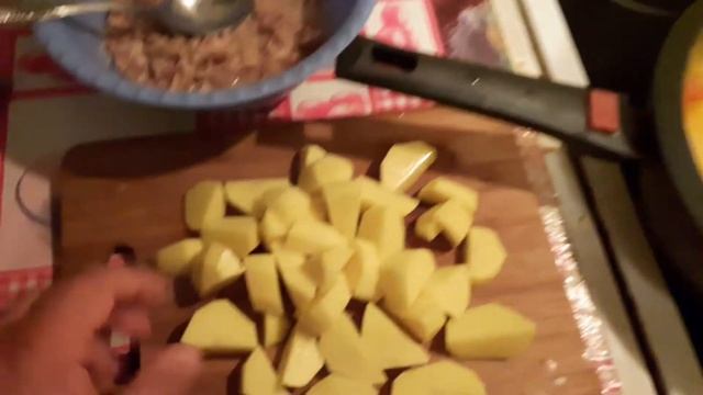 ТЫКВА ТУШЁНАЯ С ОВОЩАМИ И СВИНОЙ ТУШЁНКОЙ.