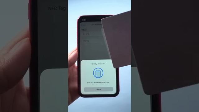 How to setup NFC on iPhone. #nfc